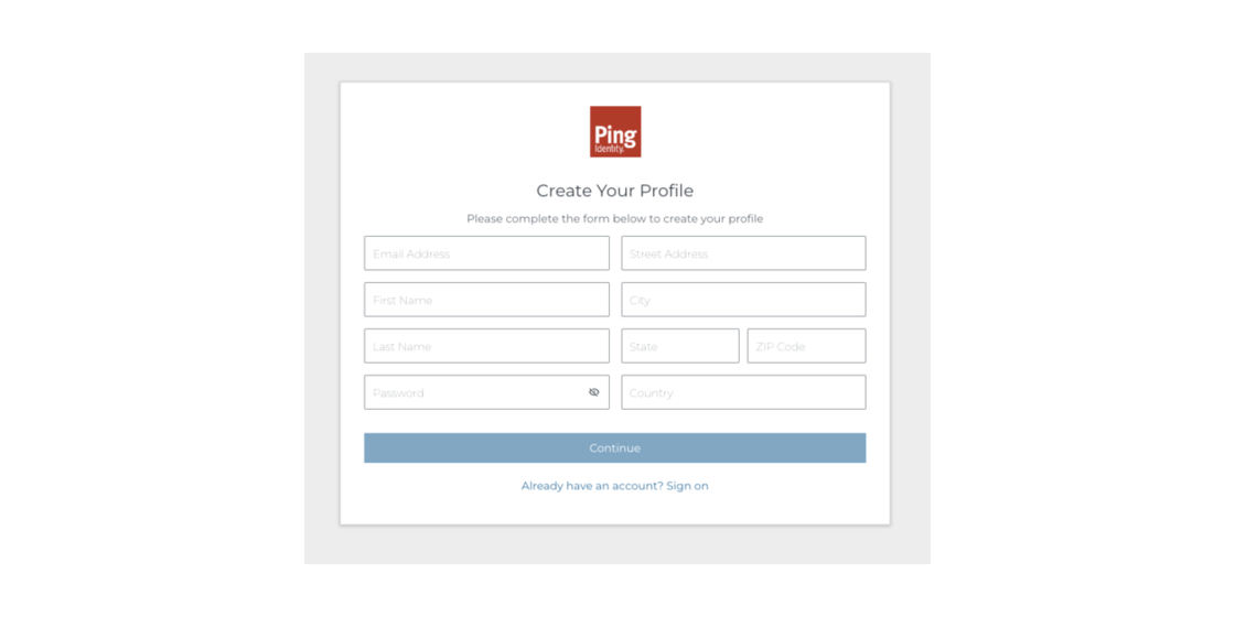 Ping Identity Order Form Ping Identity | Marketplace